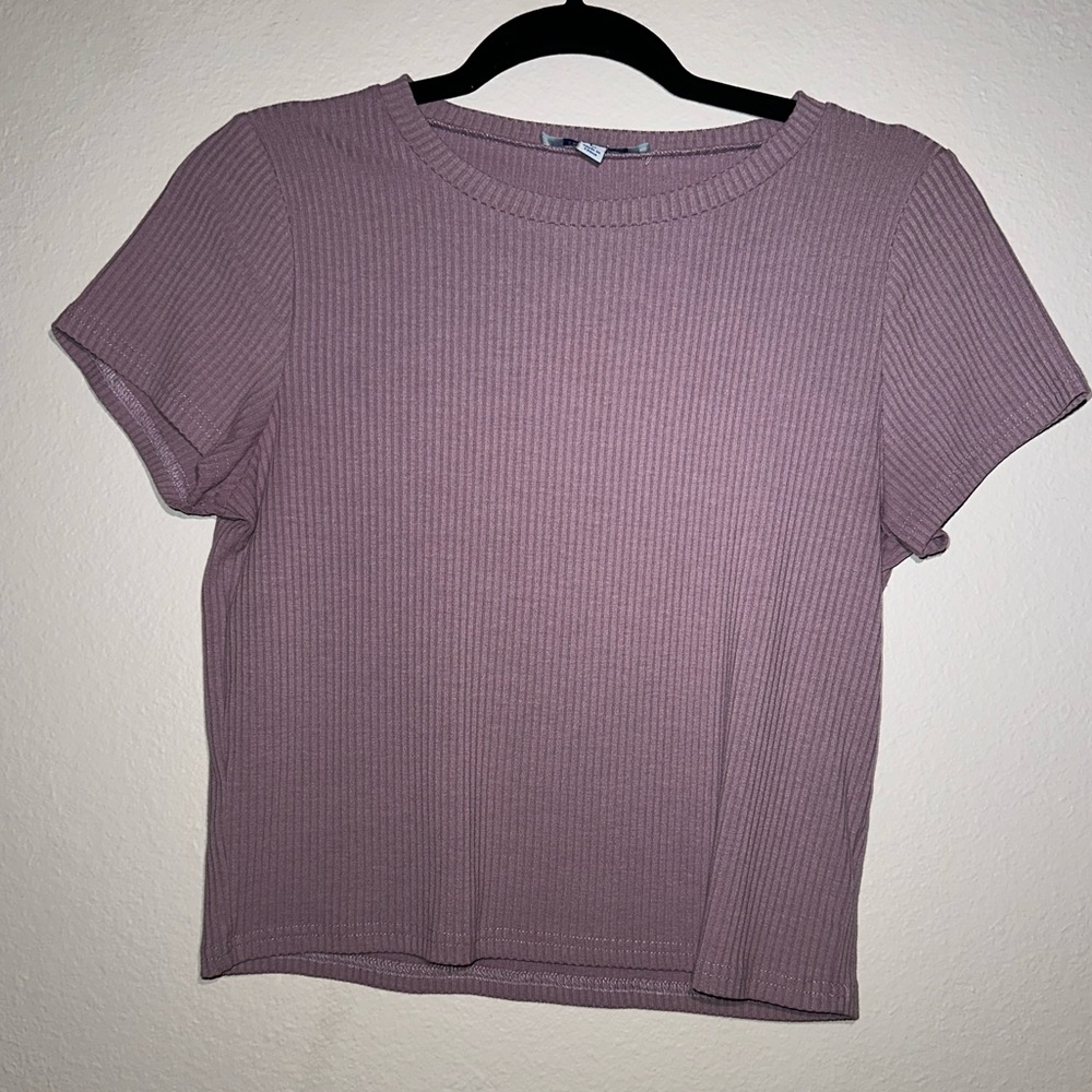 Women’s Purple Cropped Top